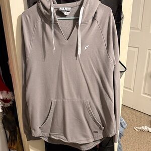 Flag Nor Fail Men's Gray Hoodie Sweater